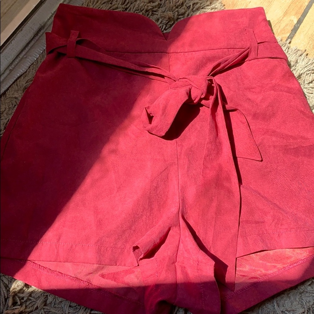 An can high rise shorts!